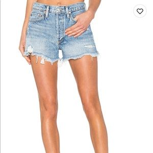 AGOLDE Parker Vintage Cut Off Shorts